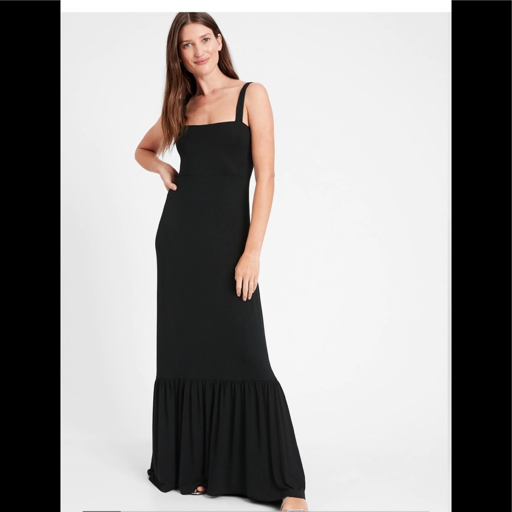 NWT B.R. Jersey Knit Maxi Tank Dress